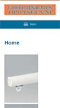 Mobile Screenshot of gordijnrails-ophangen.nl